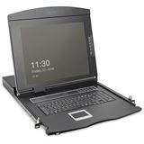 Digitus Modulare Konsole 19"HD LCD,1-port VGA KVM Deutsch