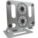 Realpower FanStand 1,Notebook/Tablet Stand mit Fan und RGB Bulk Realpower FanStand 1,Notebook/Tablet Stand mit Fan und RGB Bulk