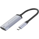 Conceptronic Adapter USB-C -> 2.1 HDMI Adapter 8K 60Hz grau Conceptronic Adapter USB-C -> 2.1 HDMI Adapter 8K 60Hz grau