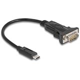 Delock Adapter USB Type-C > 1 x Seriell RS-232 D-Sub 9 Pin Delock Adapter USB Type-C > 1 x Seriell RS-232 D-Sub 9 Pin