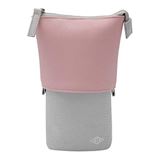 WEDO Schulm&auml;ppchen my Butler 2 in 1 pflegeleichtes rosa/grau