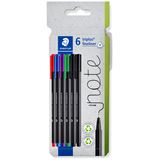 Staedtler Fineliner triplus rPP, 6 St&uuml;ck (334 C6)