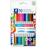 Staedtler Fasermaler D.spitze Twin color 10 St. retail