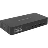Conceptronic 17-1 Dock USB-C->HDMI,DP 4K/60Hz,GbE,USB-C sw Conceptronic 17-1 Dock USB-C->HDMI,DP 4K/60Hz,GbE,USB-C sw