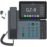Gequdio High-End IP Telefon GZ-8 mit Netzteil mit Touchdispl Gequdio High-End IP Telefon GZ-8 mit Netzteil mit Touchdispl