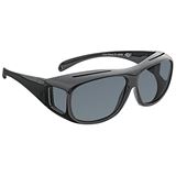 WEDO Überzieh-Sonnenbrille für Autofahrer incl. Etui schwarz