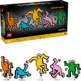 LEGO ART Keith Haring Tanzende Figuren