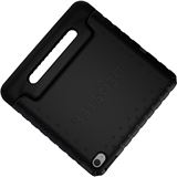 Deqster Kids Case with tempered glass screen protector, black