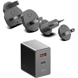 ORIGIN STORAGE BTI GAN 45W WALLMOUNT ADAPTER USB-C MULTI COUNTRY