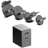 ORIGIN STORAGE BTI GAN 65W WALLMOUNT ADAPTER USB-C MULTI COUNTRY