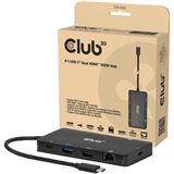 Club 3D USB-C 9in1-HUB >2xHDMI/2xUSB/USB-C/LAN 4K60Hz PD100W retail Club 3D USB-C 9in1-HUB >2xHDMI/2xUSB/USB-C/LAN 4K60Hz PD100W retail