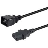 (€3,63*/1m) 3.00m Equip Netzkabel C20 Stecker auf C13 Buchse (€3,63*/1m) 3.00m Equip Netzkabel C20 Stecker auf C13 Buchse
