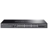TP-Link 24-PORT 1G MANAGED SWITCH STACKABLE LITE L3 WITH 4X SFP+