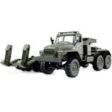Amewi Ural B36 Militär LKW 6WD mit Tieflader 1:16 RTR grün Amewi Ural B36 Militär LKW 6WD mit Tieflader 1:16 RTR grün