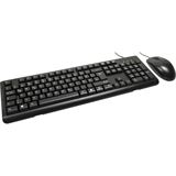 Inter-Tech KB-102DE Maus-/ Tastatur Set, drahtgebunden