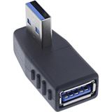 InLine USB 3.2 Gen.1 Adapter, Stecker A auf Buchse A, gewinkelt