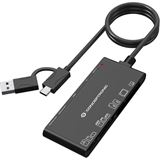 Conceptronic 7-in-1 Card Reader USB3.0,2xSD,2xMicroSD,MS,CF Conceptronic 7-in-1 Card Reader USB3.0,2xSD,2xMicroSD,MS,CF
