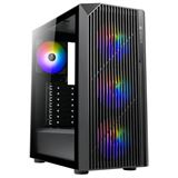 Azza Source Midi Tower ohne Netzteil schwarz