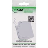 InLine Cat.6A RJ45 Doppelkupplung f&uuml;r Hutschiene