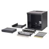 Digitus Netzwerk-Set 254 mm (10") - 6HE, 315x300 mm (BxT) sw