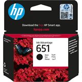 HP Tinte C2P10AE / 651 Schwarz