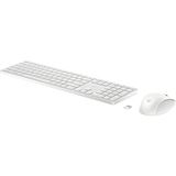 HP 655 WIRELESS KEYBOARD + MOUSE WHITE