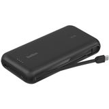 BELKIN 20K PD30W INTEGRATED USB-C CABLE POWER BANK BLACK