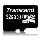 32GB Transcend MICRO SDHC10 CARD NO ADAPTER