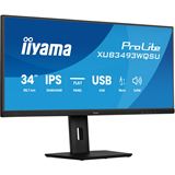 34" (86,36cm) iiyama ProLite XUB3493WQSU-B6 schwarz 3440x1440 1x