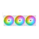 120x120x25mm Thermaltake SWAFAN EX12 ARGB PC Cooling Fan White TT