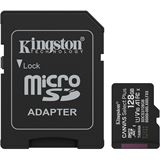 128GB Kingston MicroSD Card SDXC Canvas+ Gen3 mit Adapter retail 128GB Kingston MicroSD Card SDXC Canvas+ Gen3 mit Adapter retail