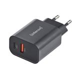 Intenso Power Adapter 1x USB-A/1x USB-C 30W Black