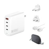 4SMARTS LADEGER. FLEX PRO 100W WEISS 3USB-C+1USB-A TRAVEL