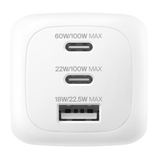 Belkin BOOSTCHARGE 100W 2C1A WALL CHARGER WITH INTERCHANGABLE PLUG