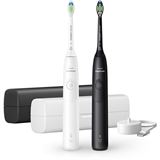 Philips Sonicare 5300 mit Etui Doppelpack Schwarz/Weiß