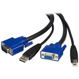 (€6,63*/1m) 3.00m Startech KVM Anschlusskabel VGA 15pol Stecker (€6,63*/1m) 3.00m Startech KVM Anschlusskabel VGA 15pol Stecker