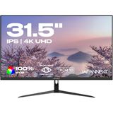 31.5" (80,01cm) JAPANNEXT JN-IPS315UHDR schwarz 3840x2160 1x