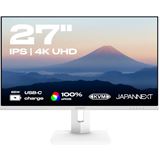 27" (68,58cm) JAPANNEXT JN-IPS270UHD60F-C65W-HSP-W weiss