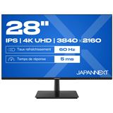 28" (71,12cm) JAPANNEXT JN-I280UHD60F-P schwarz 3840x2160 1x