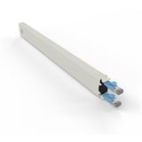 Patchbox Kassette Cat 6A 8HE STP 0,8m blau