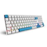 Sharkoon Gaming Tastatur Skiller SGK50S2 PBT wei?-gelb RGB