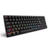 Sharkoon Gaming Tastatur Skiller SGK50S2 PBT schwarz-gelbRGB