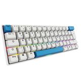 Sharkoon Gaming Tastatur Skiller SGK50S4 Gen2 PBT wei-gelRGB
