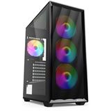 Sharkoon VK4 Rainbow ATX 1xGlas schwarz