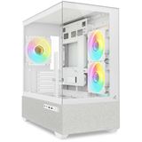 Sharkoon MK7 ARGB mATX 2xGlas weiß