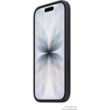 Apple Silikon Case iPhone 17 mit MagSafe (schwarz)