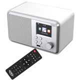 Xoro DAB 300 IR, Internet Radio, DAB+,BT,USB,UPnP, Weiß