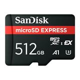 512GB Sandisk MicroSD Card SanDisk Express-Karte
