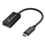 0.20m MediaRange USB-C zu HDMI Audio/Video Konverter, sw