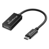 0.20m MediaRange USB-C zu DP Audio/Video Konverter, sw